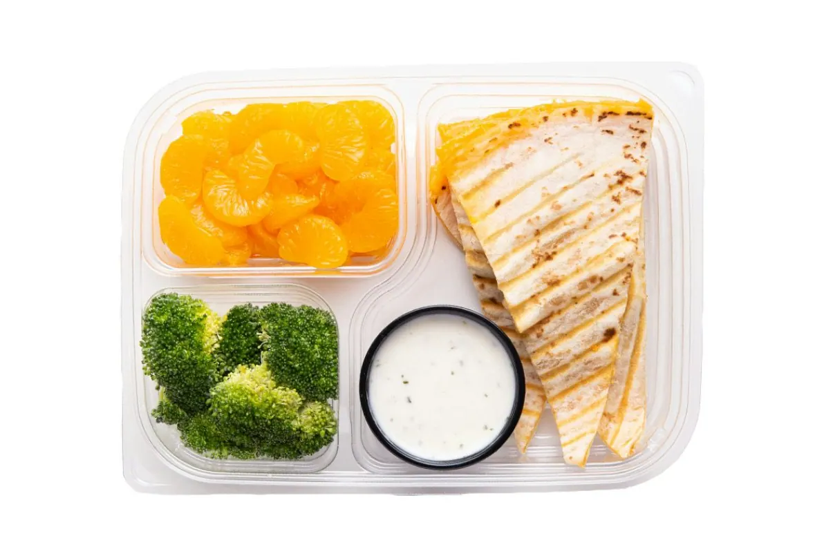 Kids Grilled Chicken Quesadilla